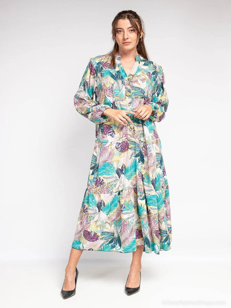 J-My Robe Longue Femme - Élégance et Confort