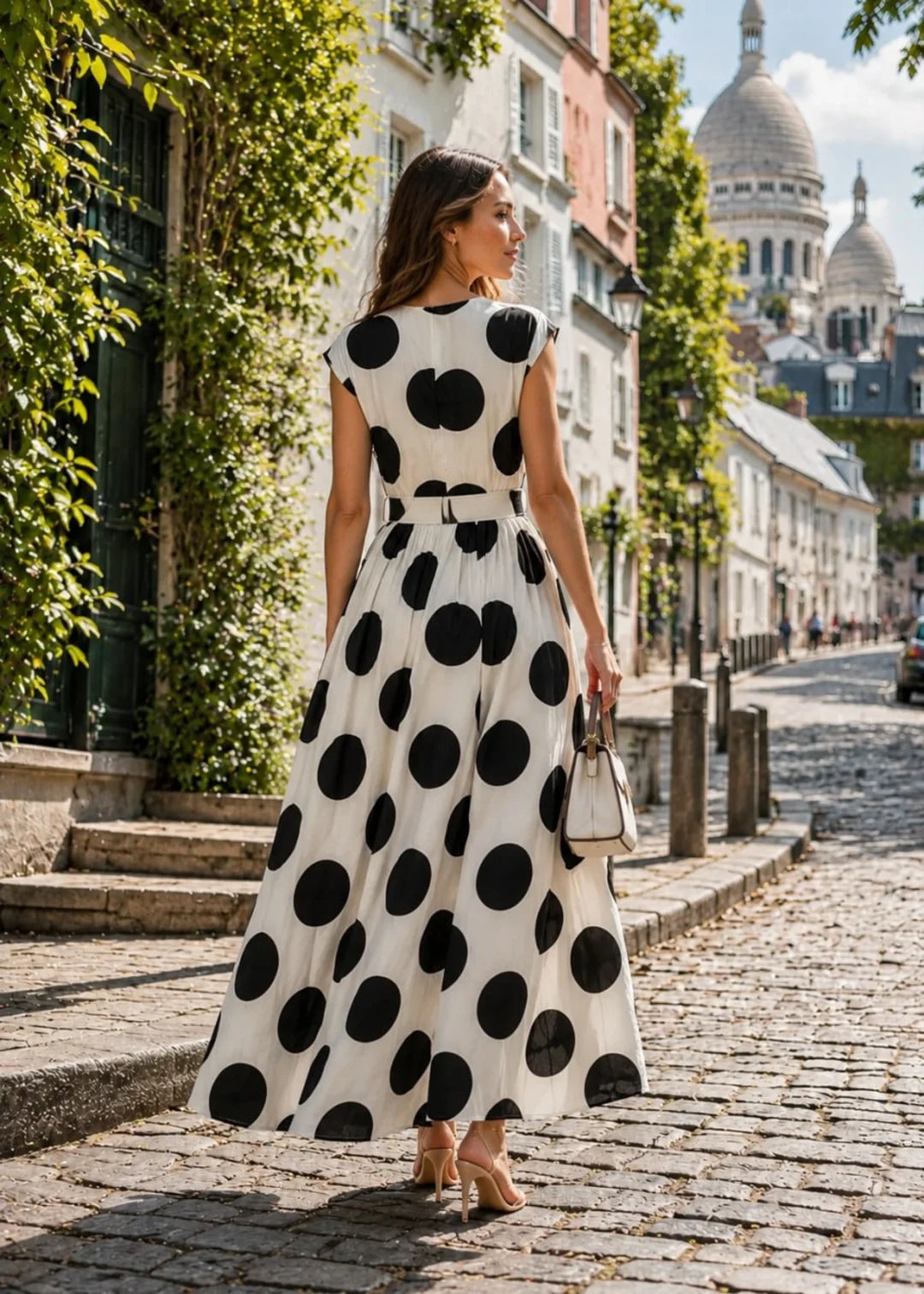 Robe Longue Sans Manche avec Ceinture - My Queen