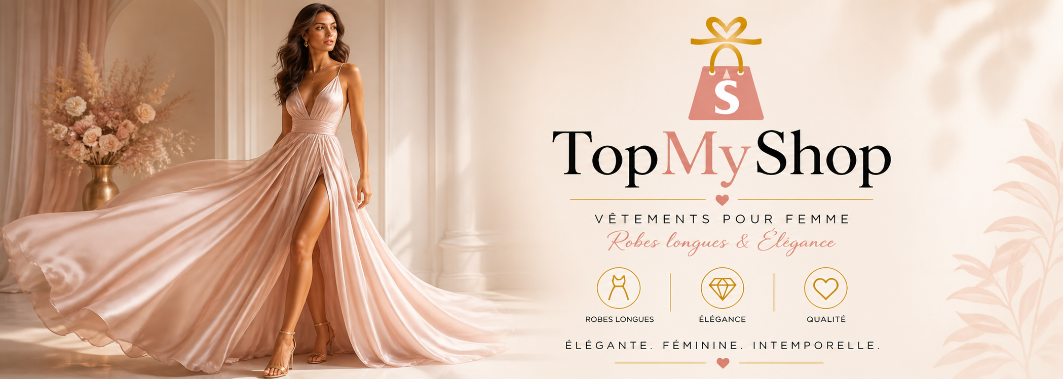 Top model robe longue TopMyShop