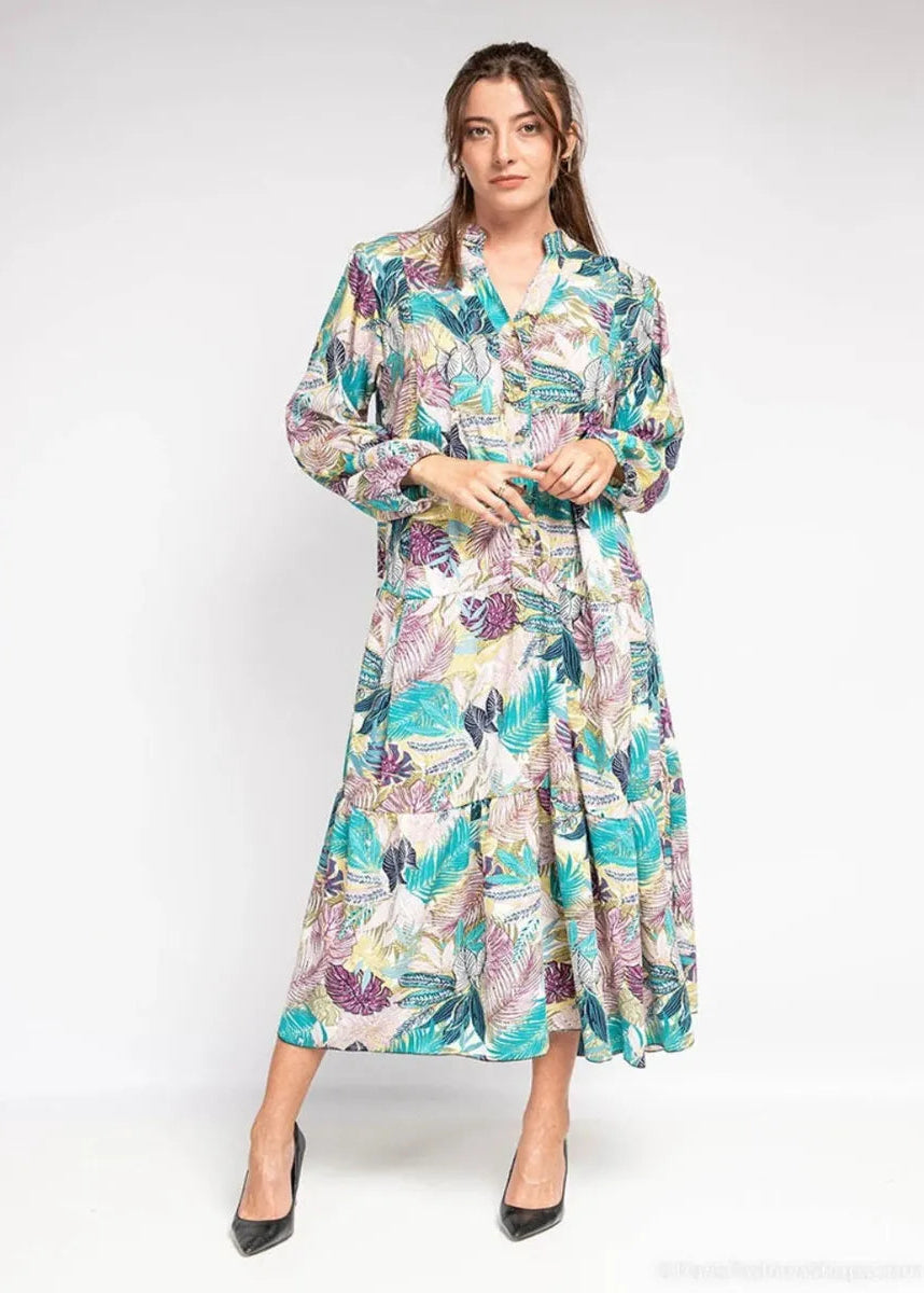 J-My Robe Longue Femme - Vue principale - élégance et confort