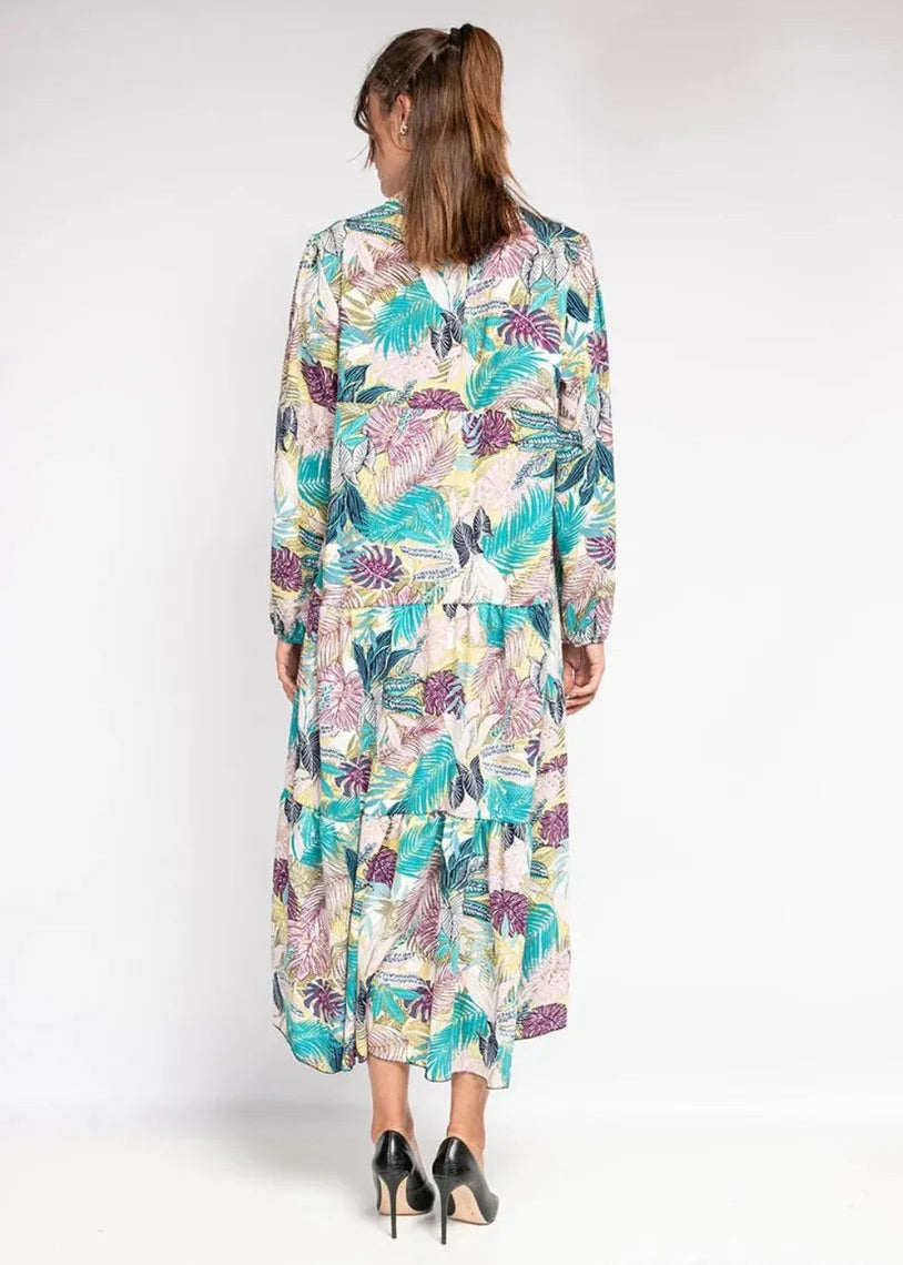 J-My Robe Longue Femme - Vue détail motifs