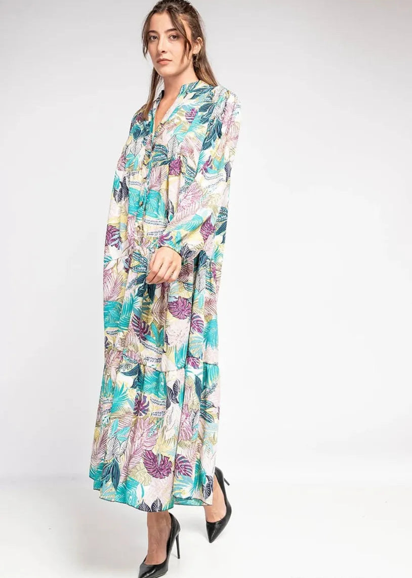 J-My Robe Longue Femme - Vue dos